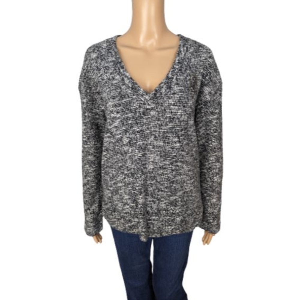 Zara W/B Collection Jewel Embellished Sweater M